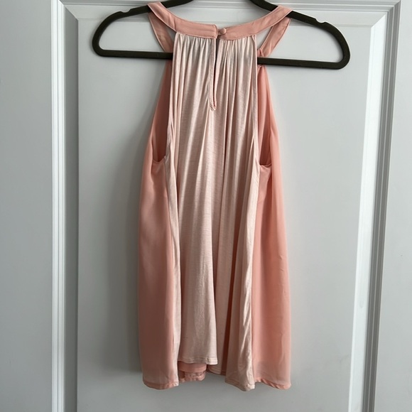 Anthropologie Sunday in Brooklyn pink sheer tank Size Small - Picture 5 of 7